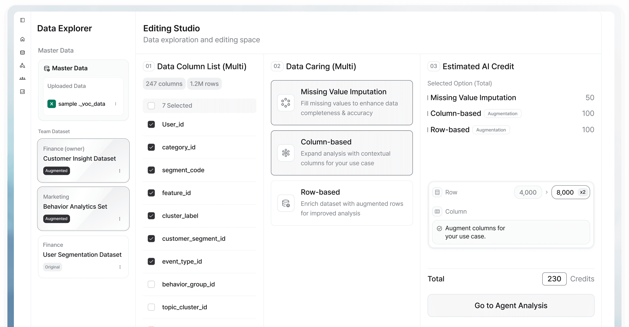 Freeze, version, and verify enterprise data into AI-ready states.
